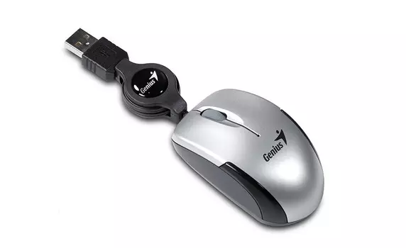 Мышь Genius Micro Traveler Silver (31010017401)