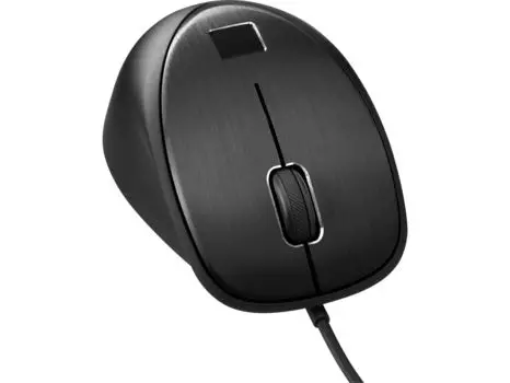 Мышь HP Wired USB Fingerprint Mouse (4TS44AA)