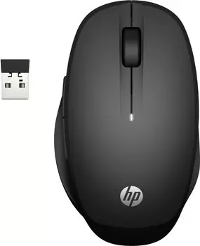 Мышь HP Wireless Dual Mode Mouse 300 (6CR71AA) Black