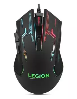 Мышь Lenovo Legion M200 RGB черный (GX30P93886)