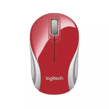 Мышь Logitech Wireless Mini Mouse M187 Red