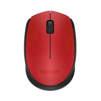 Мышь Logitech Wireless Mouse M171 Red-Black