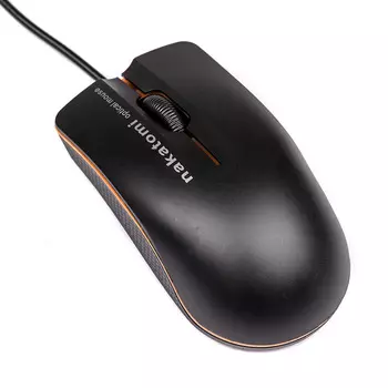 Мышь NAKATOMI MON-03U Black USB Black