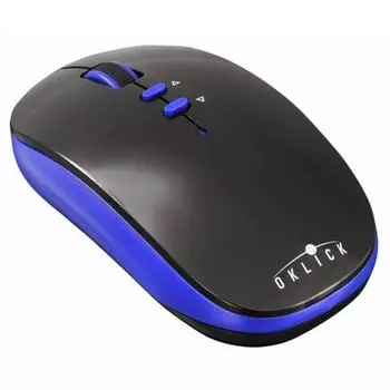 Мышь Oklick 595MB Black-Blue USB