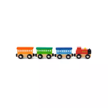 Набор аксессесуаров для ж/дороги"Поезд с вагонами"в коробке 50819