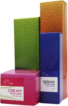 НАБОР D2 Lab ЗМЕИНЫЙ ПЕПТИД (пенка, тонер, сыворотка, крем)