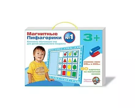 Набор ДЕСЯТОЕ КОРОЛЕВСТВО 01496 Магнитные пифагорики 3+