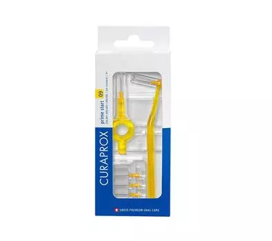 Набор для гигиенического ухода Curaprox Prime Start: 5 ершиков CPS09 с держателемUHS409+ UHS 470
