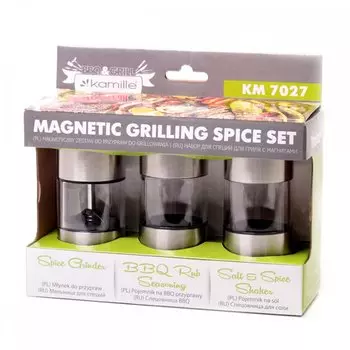 Набор для специй Kamille 7027 3шт