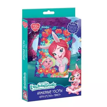 Набор для творчества ORIGAMI 04729 Энчантималс. Алмазные узоры.Бри Кроля и Твист