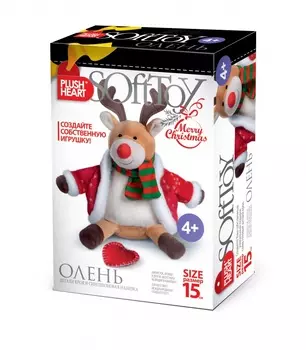 Набор для творчества Плюшевое сердце Олень 457072