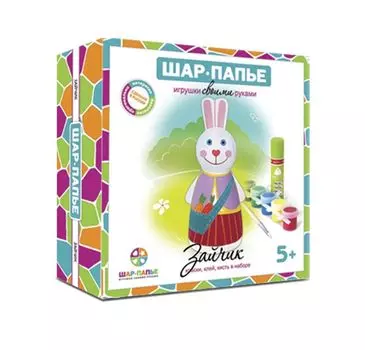 Набор для творчества ШАР-ПАПЬЕ В01591 Зайчик