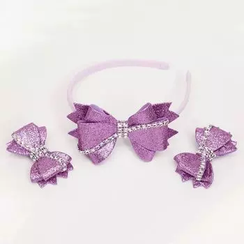 Набор для творчества ВОЛШЕБНАЯ МАСТЕРСКАЯ ОВ-04 Ободок и заколки (розовый)