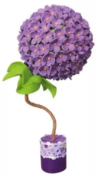 Набор для творчества ВОЛШЕБНАЯ МАСТЕРСКАЯ ТП-03 Топиарий Сирень