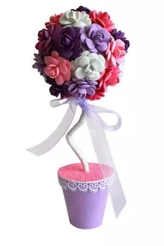 Набор для творчества ВОЛШЕБНАЯ МАСТЕРСКАЯ ТП-05 Топиарий Розочки