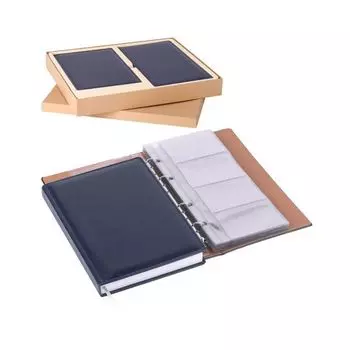 Набор GALANT Вояж (ежедневник А5, визитница на 240 визиток), темно-синий, 124039