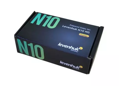 Набор готовых микропрепаратов Levenhuk N10 NG