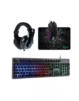 Набор игровой клавиатура+мышь+гарнитура+коврик Smartbuy RUSH Kraken (SBC-777G-K)