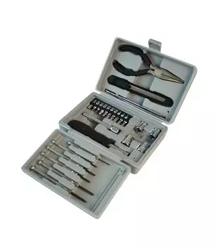 Набор инструментов Stinger, 26 предметов, в пластиковом кейсе, серый