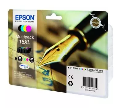 Набор картриджей Epson 16XL (C13T16364010)