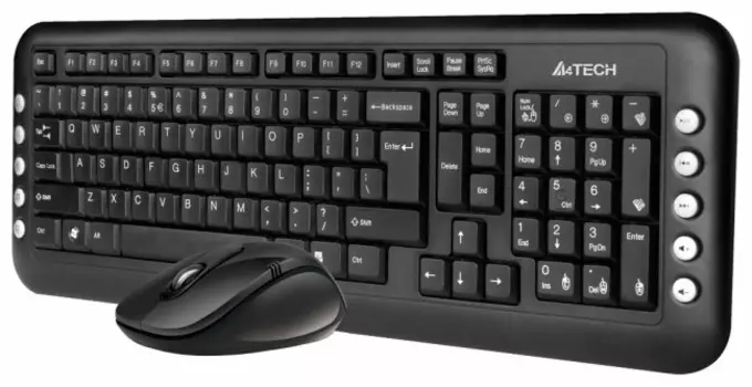 Набор клавиатура+мышь A4Tech W 7200N (87169)
