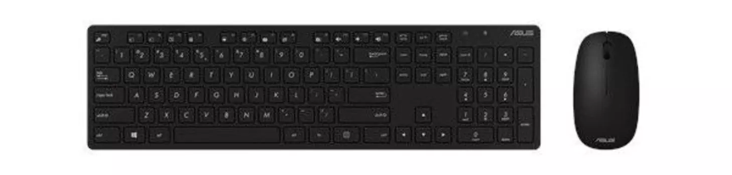 Набор клавиатура+мышь Asus W5000 черный