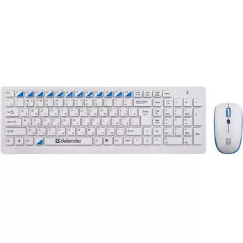 Набор клавиатура+мышь Defender Skyline 895 Nano White USB
