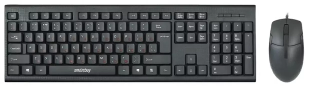 Набор клавиатура+мышь SmartBuy SBC-227367-K Black