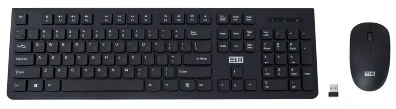 Набор клавиатура+мышь STM 304SW черный