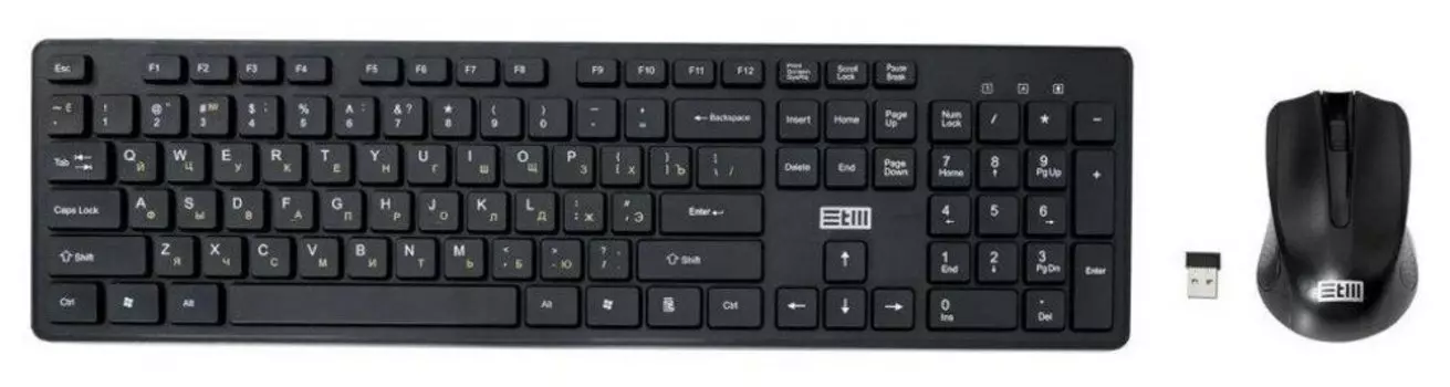 Набор клавиатура+мышь STM 305SW черный