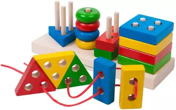 Набор Краснокамская Игрушка НСК-01 Геометрик