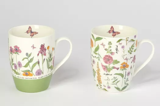 Набор кружек ENGLISH GARDEN 330мл, NC2086