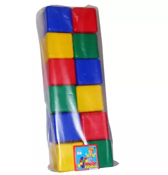 Набор "Кубики" XL 12 кубиков 6014