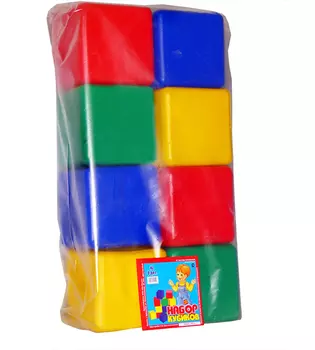 Набор "Кубики" XL 8 кубиков 6005