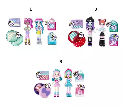 Набор кукол Стильные лучшие подружки