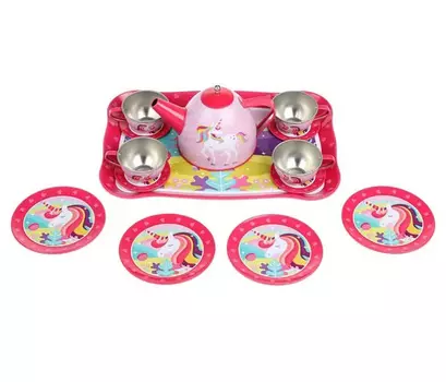 Набор металлической посуды "Единорог" 15 предметов 453171