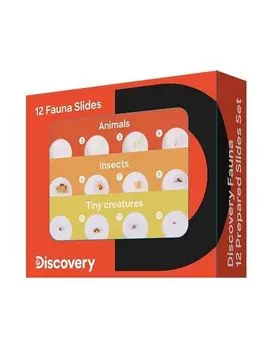Набор микропрепаратов Discovery «Фауна», 12 шт.