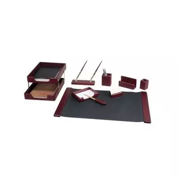 Набор настольный BESTAR Saturn из массива дерева (бук), 9 предметов, цвет красное дерево, 236377