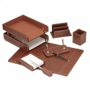 Набор настольный Good Sunrise RN7W-1A (7 предметов) коричневый