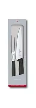 Набор ножей кухонных Victorinox Swiss Classic Kitchen (6.7133.2G) 2 шт черный