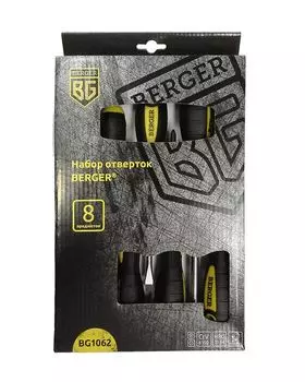 Набор отверток Berger BG1062