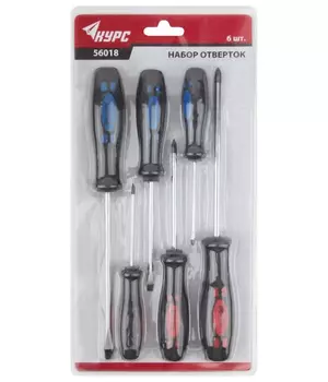 Набор отверток Курс Стандарт 56018