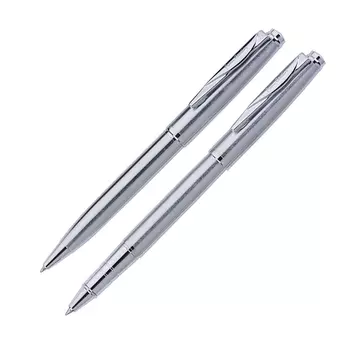 Набор подарочный Pierre Cardin Pen&amp;Pen PC0917BP/RP Silver (ручка шариковая + ручка-роллер)