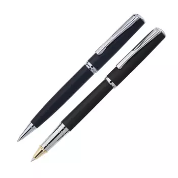 Набор подарочный Pierre Cardin Pen&amp;Pen PC0940BP/RP Black (ручка шариковая + ручка-роллер)