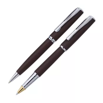 Набор подарочный Pierre Cardin Pen&amp;Pen PC0942BP/RP Brown (ручка шариковая + ручка-роллер)