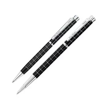 Набор подарочный Pierre Cardin Pen&amp;Pen PC0950BP/RP Black (ручка шариковая + ручка-роллер)