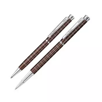 Набор подарочный Pierre Cardin Pen&amp;Pen PC0952BP/RP Brown (ручка шариковая + ручка-роллер)
