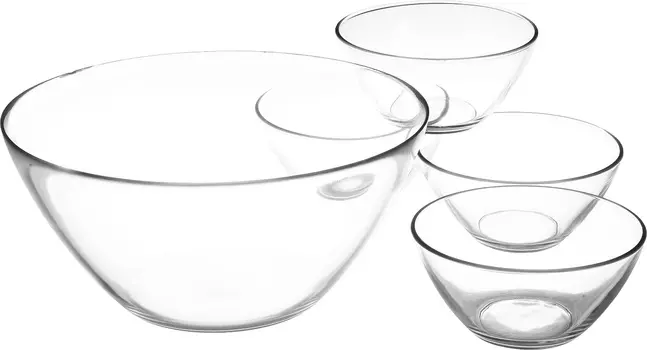 Набор салатников LUMINARC Космос 4штx12см + 23см, P6766