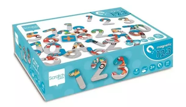 Набор SCRATCH 6181067 Magnetic 123 City