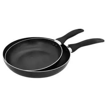 НАБОР СКОВОРОДОК с антиприг-м покр-м с бакелитовой ручкой MAL-SET-20/24 (диа 20 и 24 см) тм Mallony